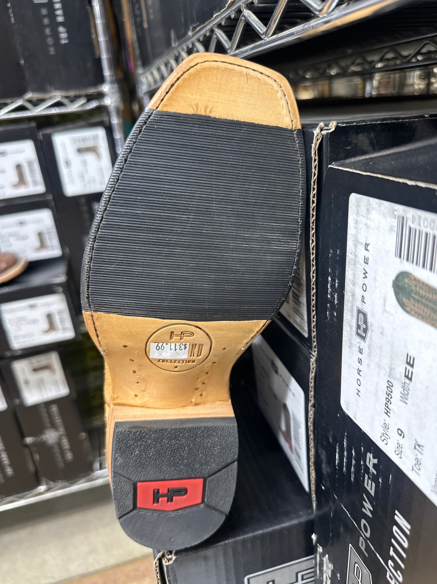 HP9500 Camel Suede/ Emerald Explosion