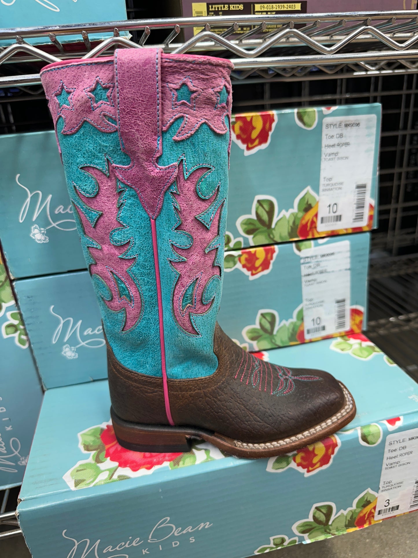 MK9096 Kids Toast Bison/Turquoise Sinsation