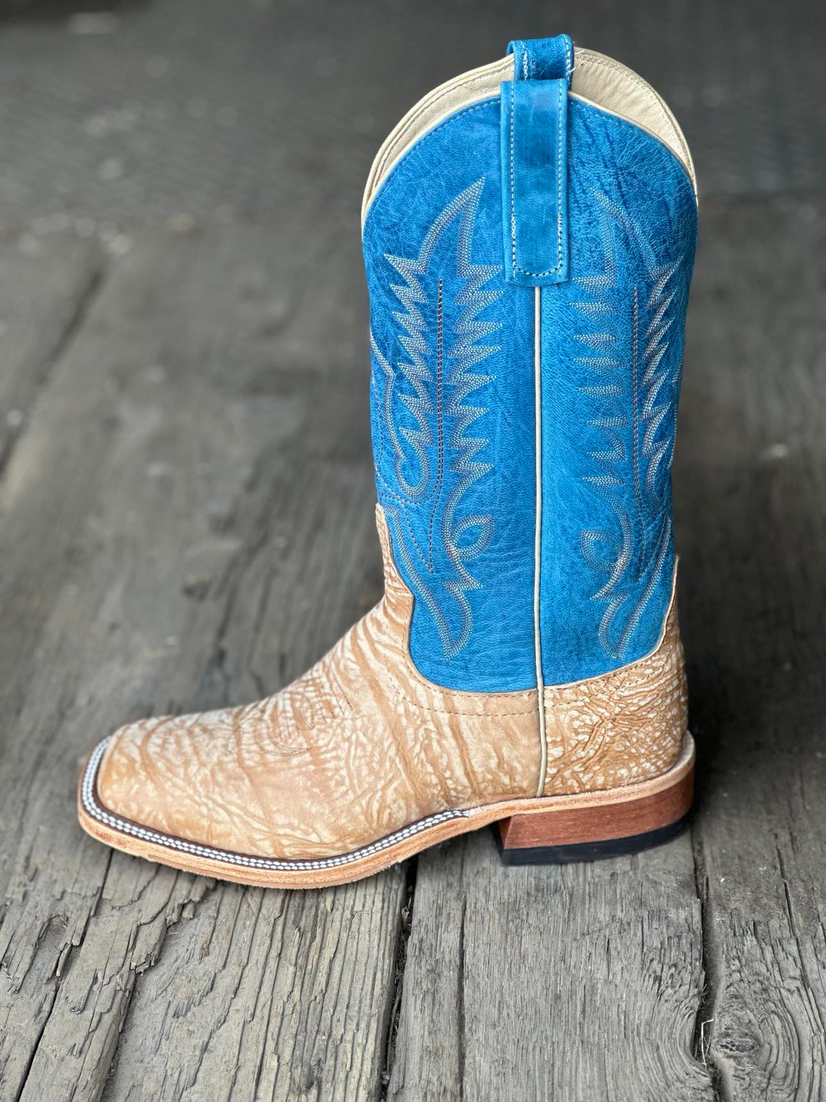 Bad Dog Rodeo Anderson Bean Mens Boot 335867 Tan Washed Shoulder/Danube Mad Dog ...
