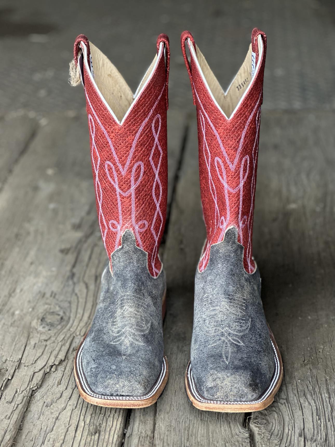 Colorado Rodeo Boot Anderson Bean Mens Boot 335492 Feral Sow/Red Chex – Rodeo Boot Company ...