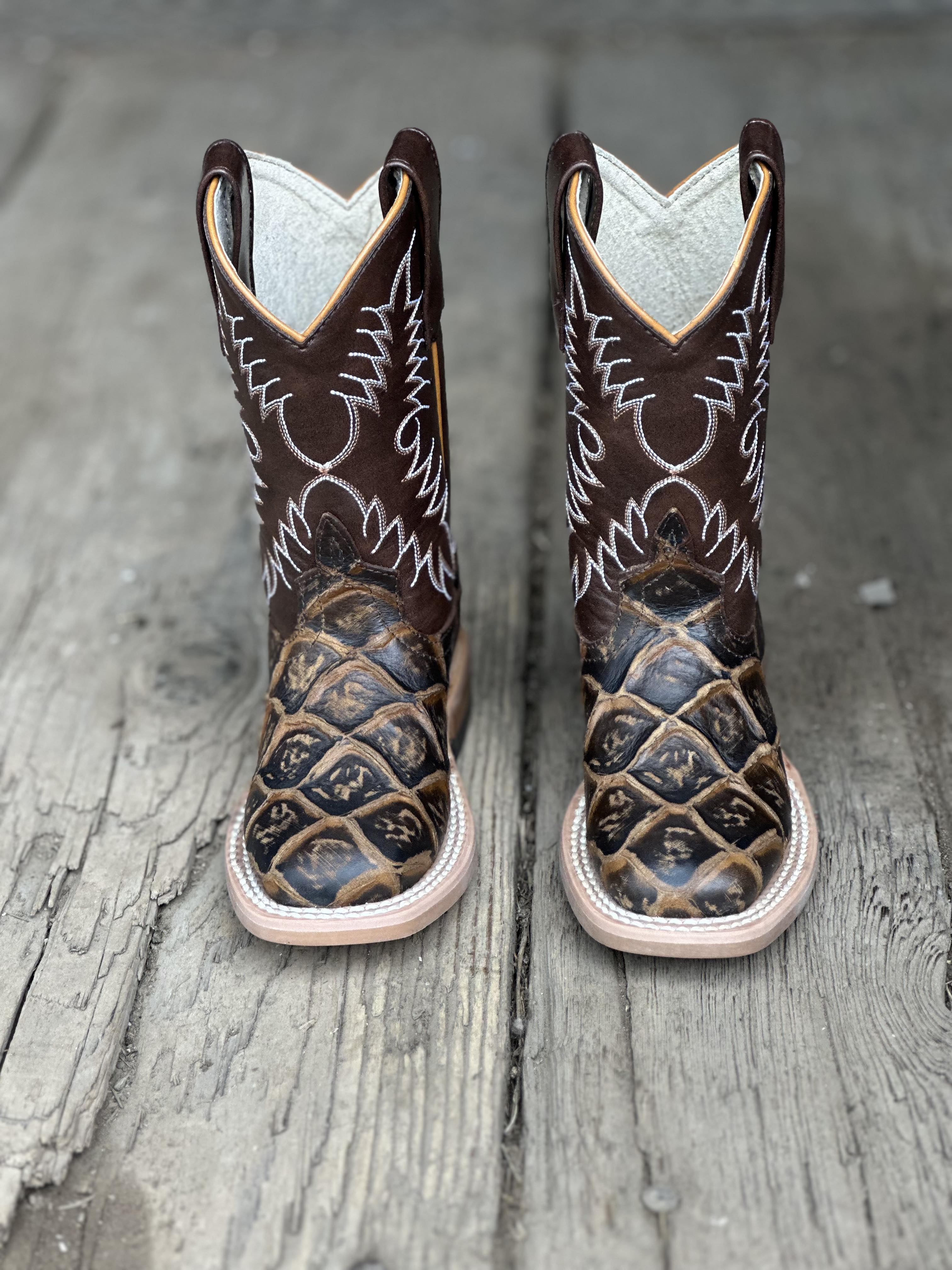 Rusty Rodeo HPK1844 Kids Rusty Filet to Fish – Rodeo Boot Company/Western Tradition