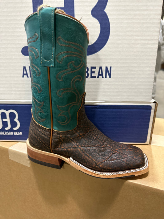 Anderson Bean Womens Boot 339751 Rust Safari Elephant/Sea Foam Barcelona