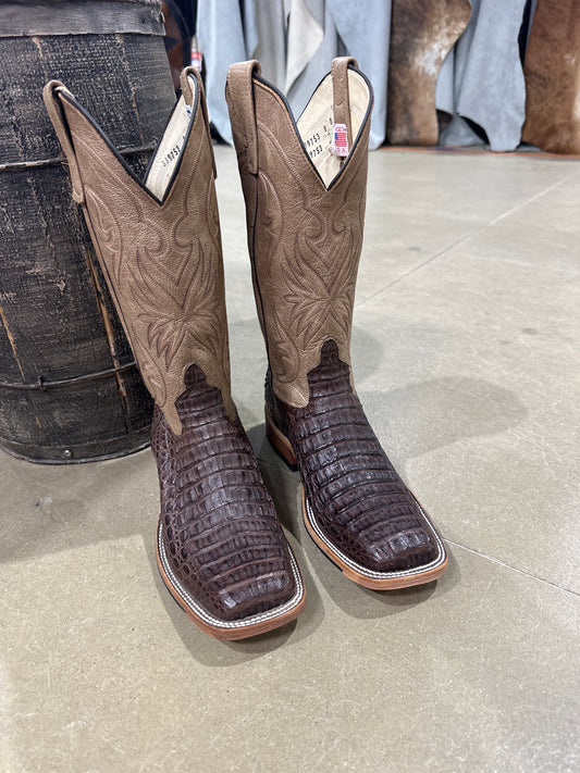 Anderson Bean Mens Boot 339753 Brown Lux Caiman/Camel West